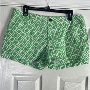 Merona Green Patterned Women's Shorts